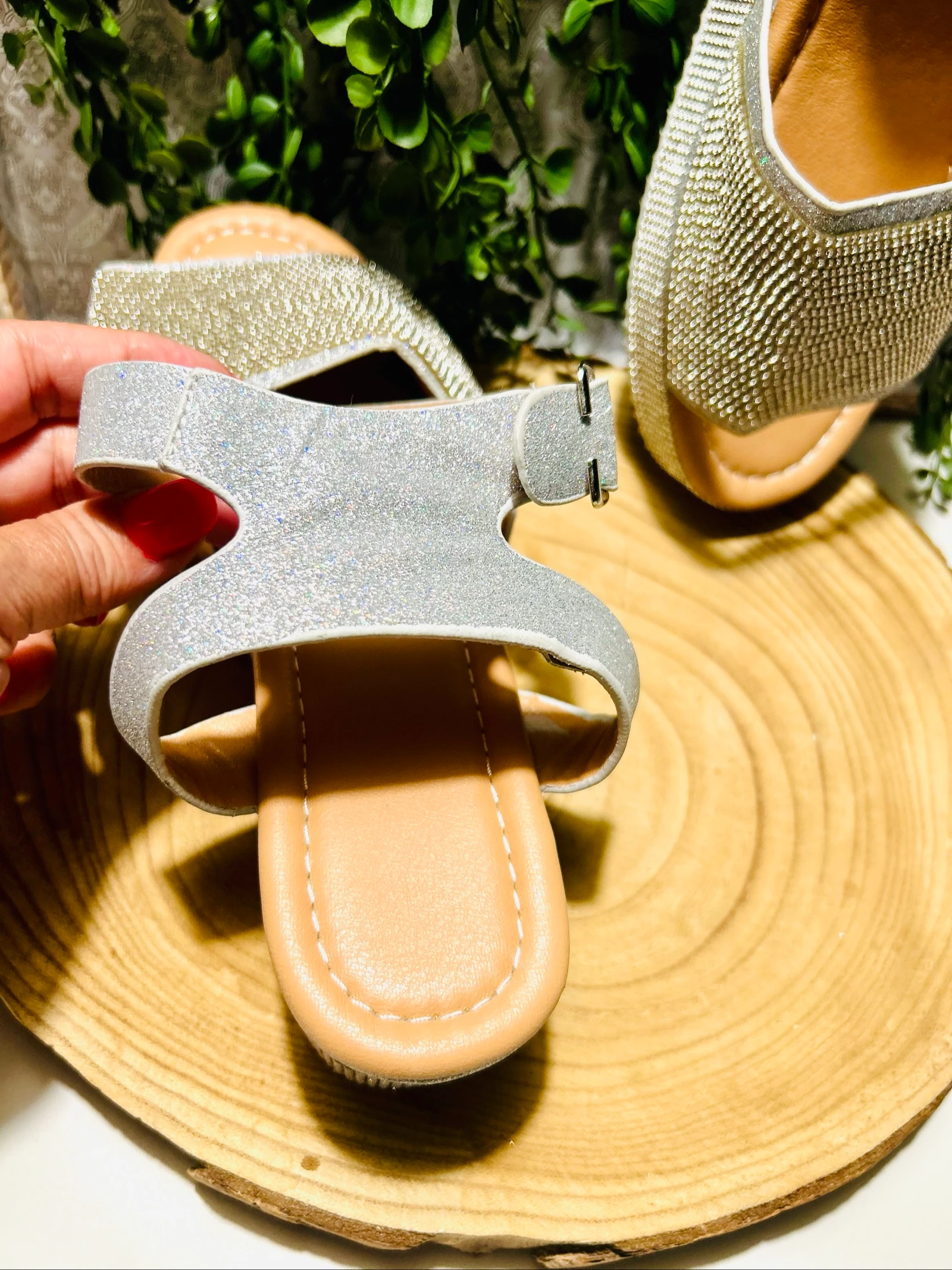 Glitter/Strash Effect Wedges – photo 15